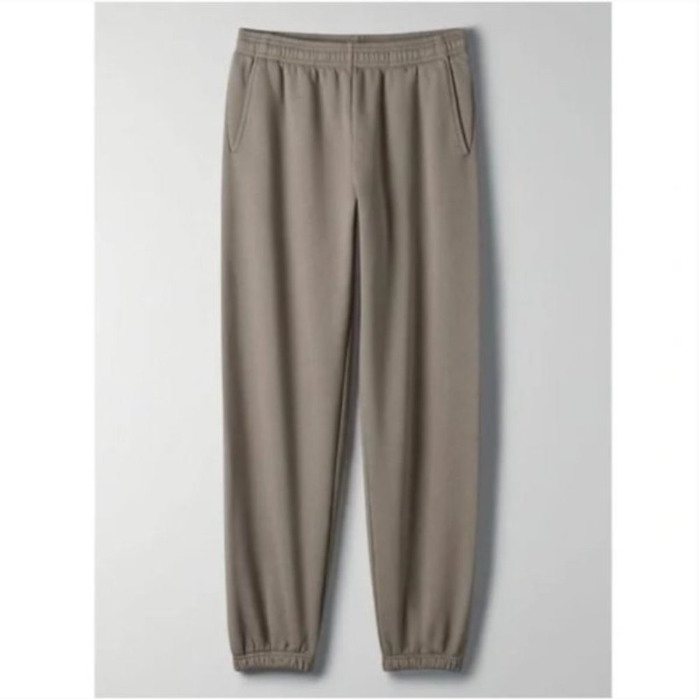 Aritzia Gd Modern Taupe Super World™ The Super™ Fleece Sweatsuit Set - S - Picture 9 of 14